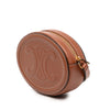 Secondhand Celine Small Calfskin Cuir Triomphe Oval Crossbody