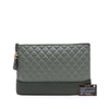 Chanel Large Aged Calfskin Gabrielle O Case Clutch Secondhand