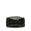 Balenciaga Calfskin Allover Logo Bazar Shopper Satchel XS Secondhand