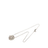 Secondhand Chanel CC Brass Strass Clover Pendant Necklace