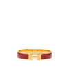 Hermès Narrow Enamel Clic H Bracelet PM Secondhand