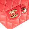 Chanel Mini Rectangular Lambskin Top Handle Single Flap Secondhand