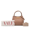 Secondhand Valentino Small Grainy Calfskin Alltime Satchel