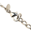 Chanel Silver and Resin CC Camellia Pendant Necklace Secondhand