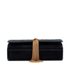Secondhand Saint Laurent Small Suede Monogram Kate Tassel Crossbody