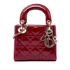 Dior Mini Patent Cannage Lady Dior Secondhand