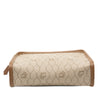 Dior Honeycomb Coated Canvas Pouch Secondhand