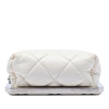 Chanel CC Quilted Acrylic and Lambskin Evening Clutch With Chain Secondhand