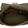 Fendi Zucca Embroidered Canvas Baguette Satchel Secondhand