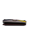 Celine Suede Calfskin and Pony Hair Diamond Clutch Secondhand