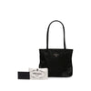 Prada Vitello Trimmed Tessuto Tote Secondhand