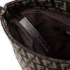 Fendi Zucchino Canvas Flap Crossbody Secondhand