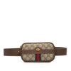 Secondhand Gucci Small GG Supreme Web Ophidia Belt Bag