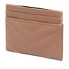 Saint Laurent Chevron Grain de Poudre Cassandre Card Holder Secondhand