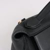 Secondhand HERMES 24/24 29 Togo Leather Handbag in Black and Gold Metal Fittings D: 2019