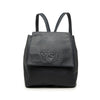 Saint Laurent Embossed Leather Backpack Secondhand