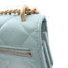 Chanel Mini Quilted Lambskin Enamel CC Wallet on Chain Secondhand