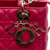 Secondhand Dior Medium Lambskin Cannage Lady Dior