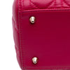 Secondhand Dior Medium Lambskin Cannage Lady Dior