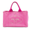Prada Canvas Canapa Logo Tote Secondhand