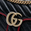 Gucci Medium GG Marmont Matelasse Diagonal Leather Torchon Shoulder Bag Secondhand