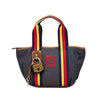 Fendi Mini Denim Lock Shopping Tote Secondhand