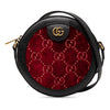Gucci GG Marmont Velvet Round Crossbody Secondhand