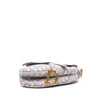 Dior Oblique Canvas Embroidered Saddle Bag Secondhand