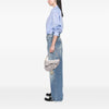 Dior Oblique Canvas Embroidered Saddle Bag Secondhand