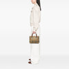 Burberry Mini Haymarket Check Coated Canvas Tote Secondhand