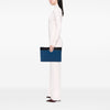 Chanel Large Bicolor Quilted Sheepskin Mademoiselle O Case Clutch Secondhand
