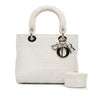 Secondhand Dior Medium Canvas Cannage Lady D Lite