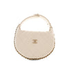 Chanel CC Quilted Lambskin Chain Around Pouch Hobo Secondhand