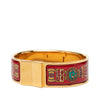 Hermès Wide Enamel Emaille Loquet Bracelet GM Secondhand