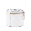 Chanel Quilted Lambskin Chain and Charm Vanity Case Secondhand