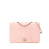 Chanel Chevron Calfskin Studded Full Flap Secondhand
