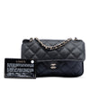 Chanel Nylon Graffiti Foldable Shopping Tote in Caviar Flap Secondhand