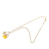 Chanel CC Gold Plated Perfume Bottle Pendant Necklace Secondhand