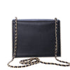 Secondhand Chanel CC Bicolor Calfskin Square Frame Flap