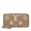 Louis Vuitton Bicolor Monogram Empreinte Giant Zippy Wallet Secondhand