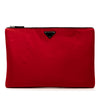 Prada Tessuto Soft Zip Clutch Secondhand