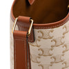Celine Small Triomphe Coated Canvas Bucket Bag Secondhand