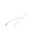 Chanel CC Gold Plated and Enamel Flower Pendant Necklace Secondhand