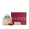 Gucci Small Leather Bamboo Diana Satchel Secondhand