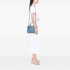 Burberry Small Leather and House Check Banner Satchel Secondhand