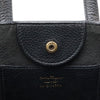 Ferragamo Mini Tumbled Calfskin Gancini Tote Secondhand