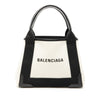 Secondhand Balenciaga Canvas Navy Cabas XS