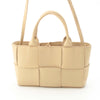 Bottega Veneta Small Lambskin Maxi Intreccio Arco Tote Secondhand
