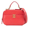 Chanel Small Quilted Caviar Top Handle Camera Bag Secondhand
