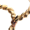 Louis Vuitton Gold Plated and Enamel Sweet Monogram In My Heart Ring Secondhand